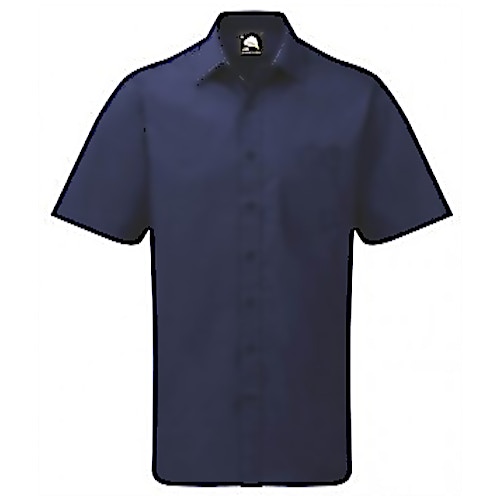 ORN Premium Oxford Short Sleeve Shirt Royal Blue